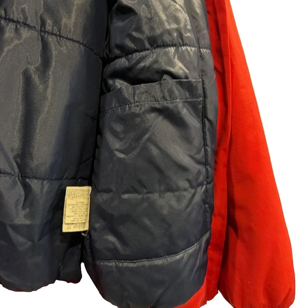 Vintage‎ Sunice Canada Ski Red Jacket Quallofil Insulated Mens LS